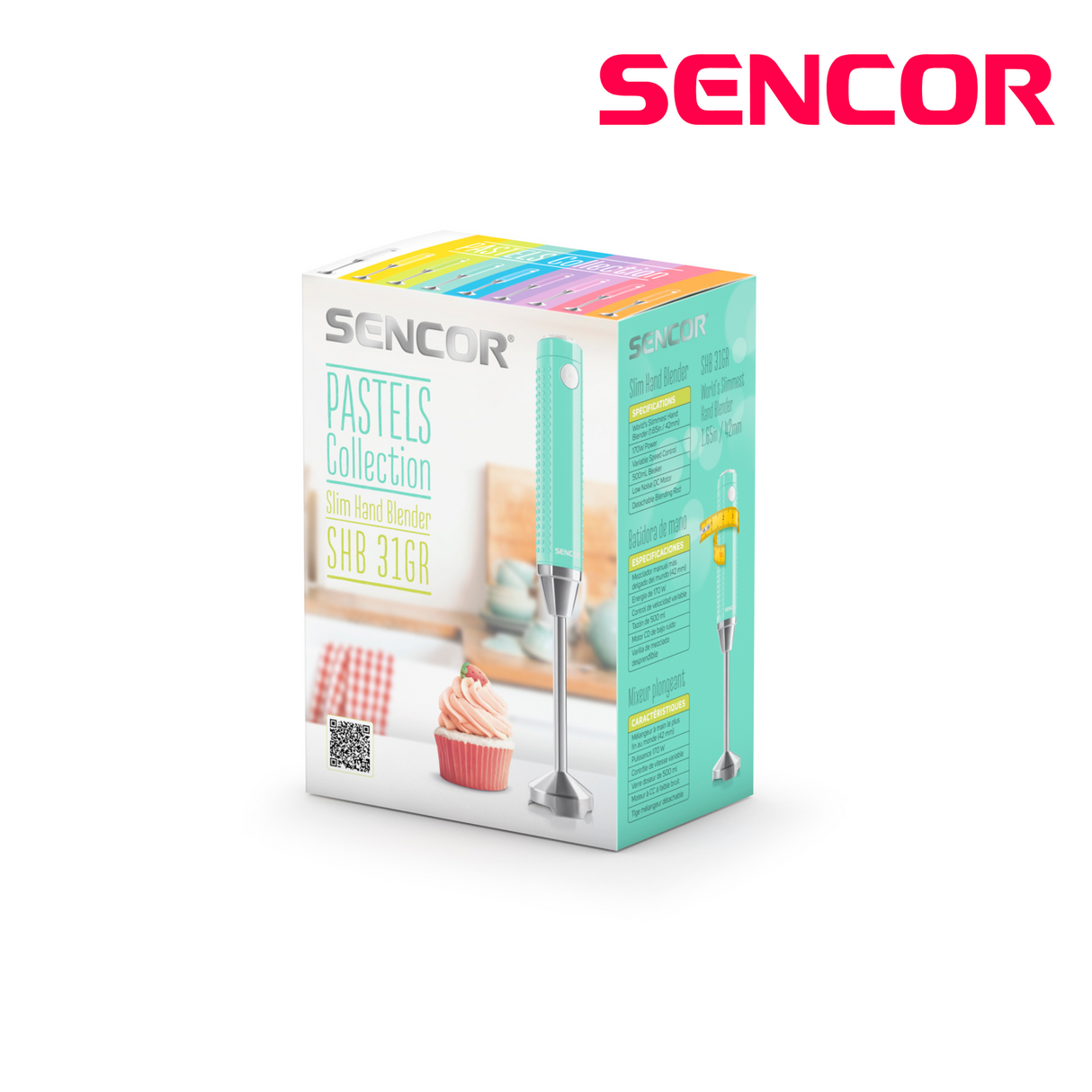 Sencor Hand Blender - 400 Watt, 500 Ml