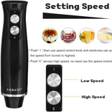 Sokany Hand Blender 4 in 1- 500 Watt