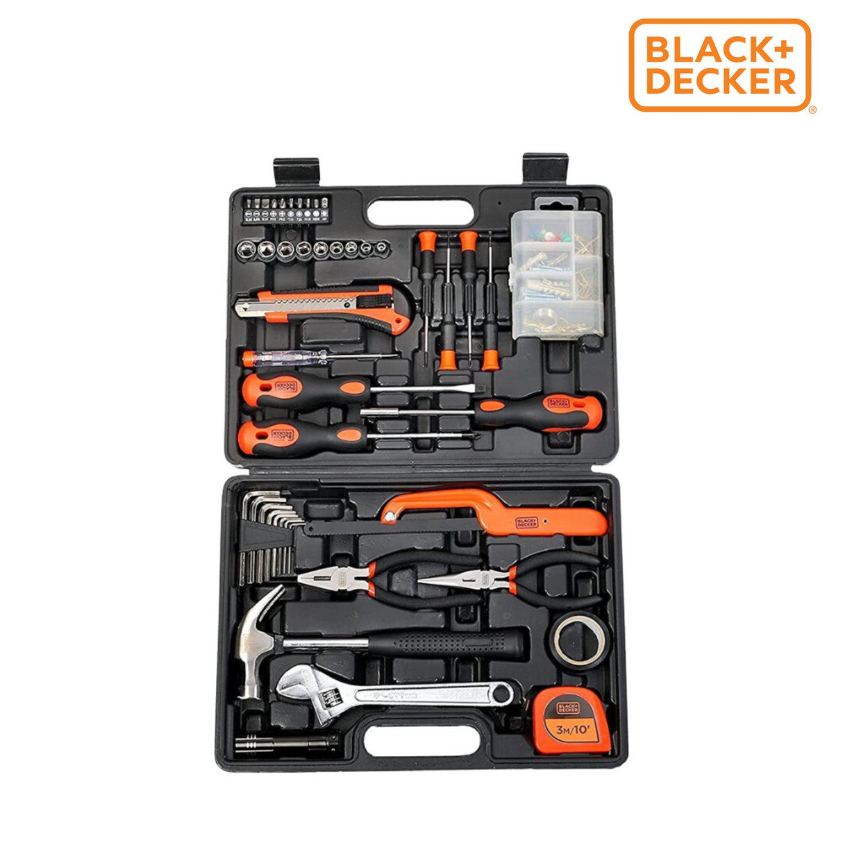 Black & Decker Hand Tool Kit- 126 pieces