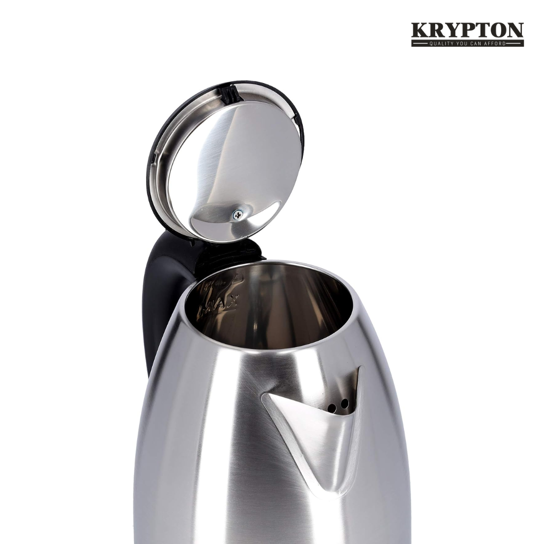 Krypton Stainless Steel Kettle -1500 Watt, 1.8 Liters