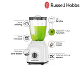 Russell Hobbs 4 in 1 Blender - 400 Watt, 1.5 Liters