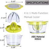 Manual Juicer 4 in 1