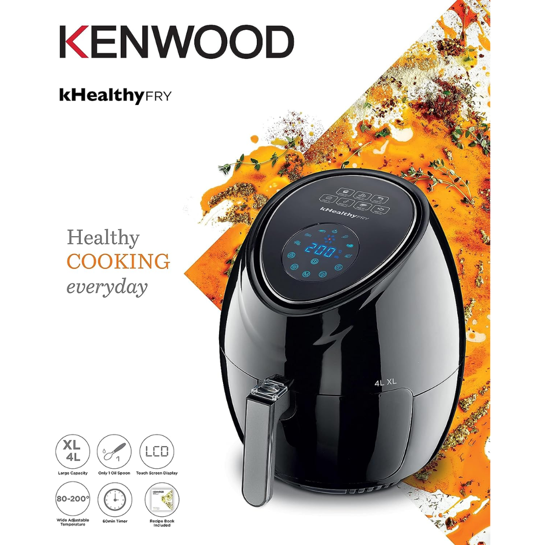 Kenwood Digital Air Fryer- 1500 Watt, 3.8 Liters XXL