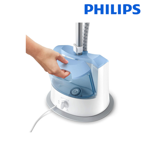 PHILIPS Standing Garment Steamer Easy Touch/Blue GC482/26 - 1600 Watt