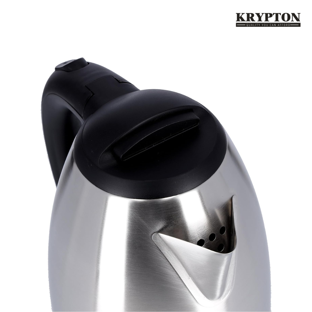 Krypton Stainless Steel Kettle -1500 Watt, 1.8 Liters