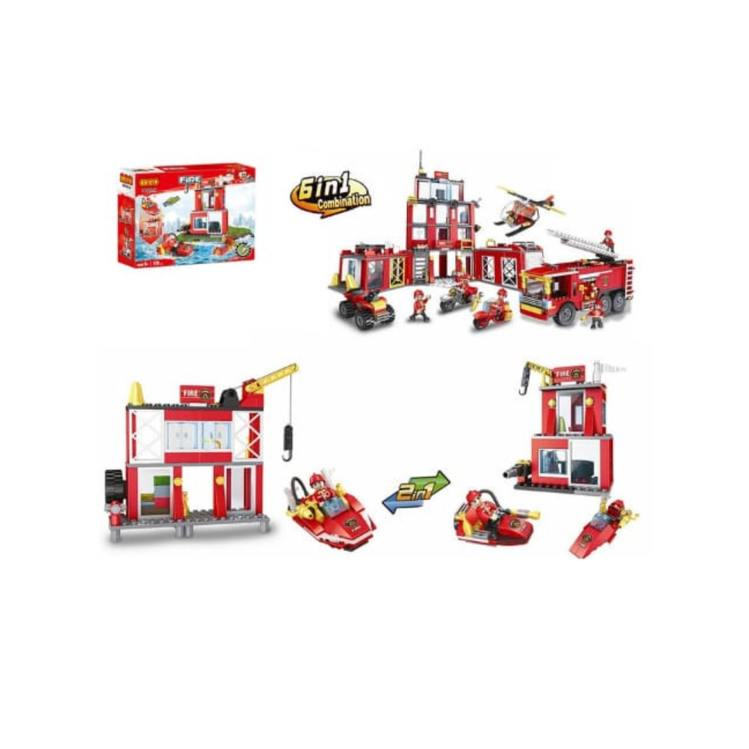 178 Pieces Firefighter Series Set - 6+ Years