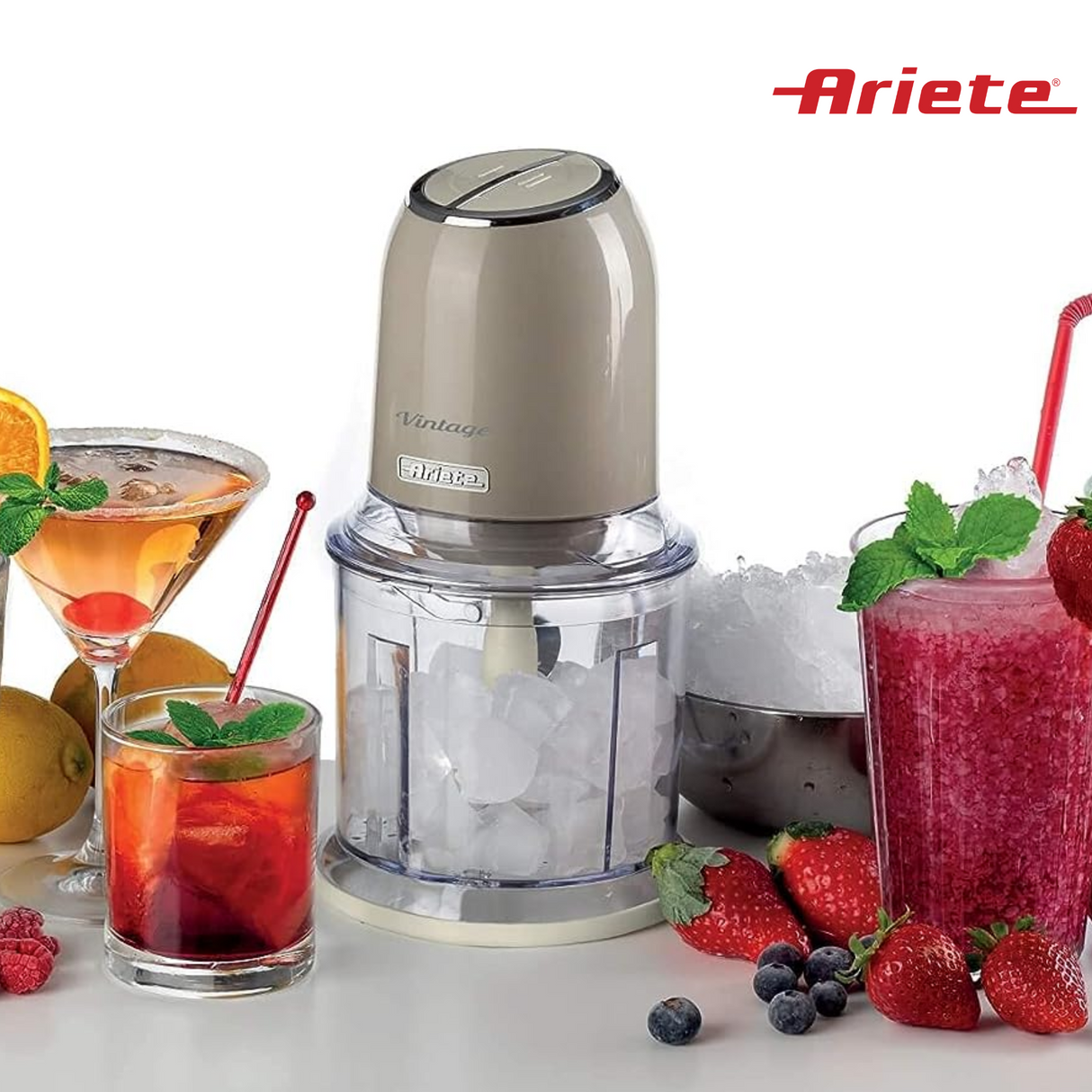 Ariete Vintage chopper - 400 Watt, 600 ml