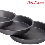 Betty Crocker NonStick 3 Round Pan Set