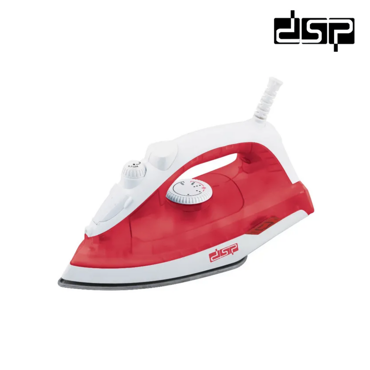 DSP Red Steam Iron - 1500 Watt